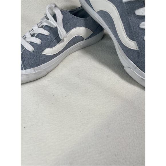 BLOWFISH Malibu Women’s Sneakers Size 8M Foggy Blue/White Lace Up Skate- EUC - Picture 4 of 8